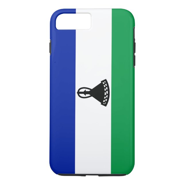 Flagge von Lesotho Case-Mate iPhone Hülle (Rückseite)