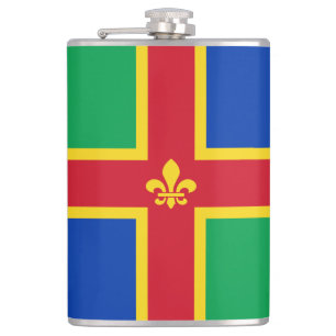 Flagge von Lincolnshire Flachmann