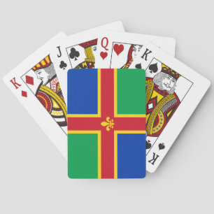 Flagge von Lincolnshire Spielkarten