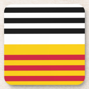 Flagge von Loon op Zand Getränkeuntersetzer