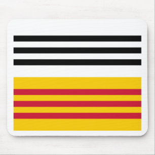 Flagge von Loon op Zand Mousepad