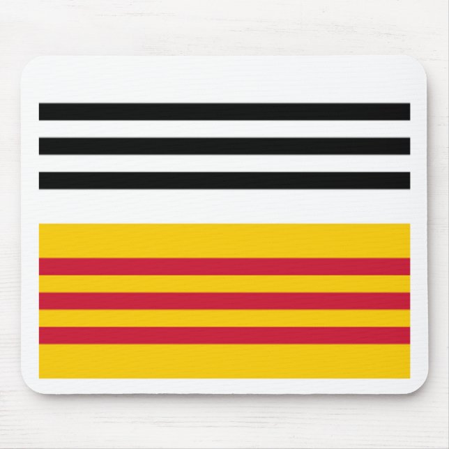 Flagge von Loon op Zand Mousepad (Vorne)