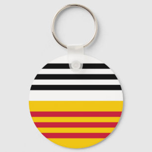 Flagge von Loon op Zand Schlüsselanhänger