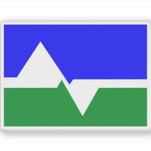 Flagge von Loveland, Colorado Aufkleber