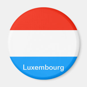 Flagge von Luxemburg Magnet