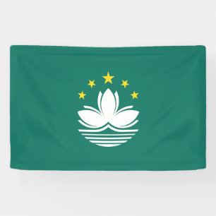 Flagge von Macau Banner