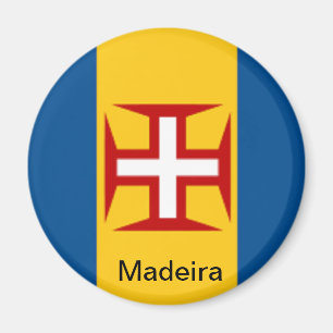 Flagge von Madeira Magnet