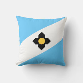 Flagge von Madison (Wisconsin) Kissen