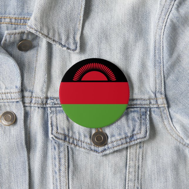 Flagge von Malawi Button (Beispiel)