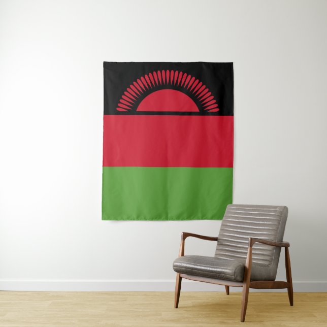 Flagge von Malawi Wandteppich (Beispiel)