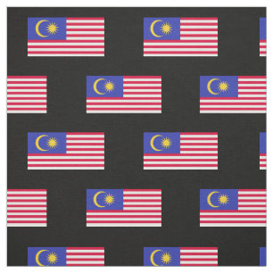 Flagge von Malaysia Stoff