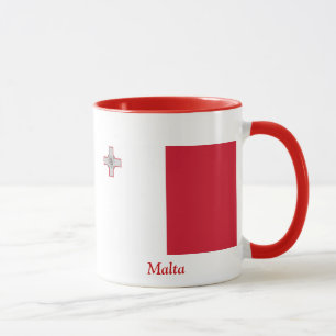 Flagge von Malta Tasse