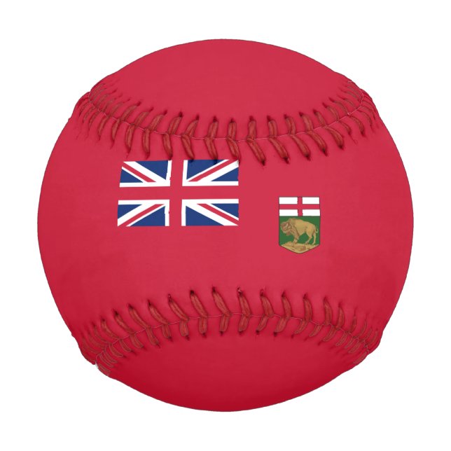 Flagge von Manitoba Baseball (Rückseite)