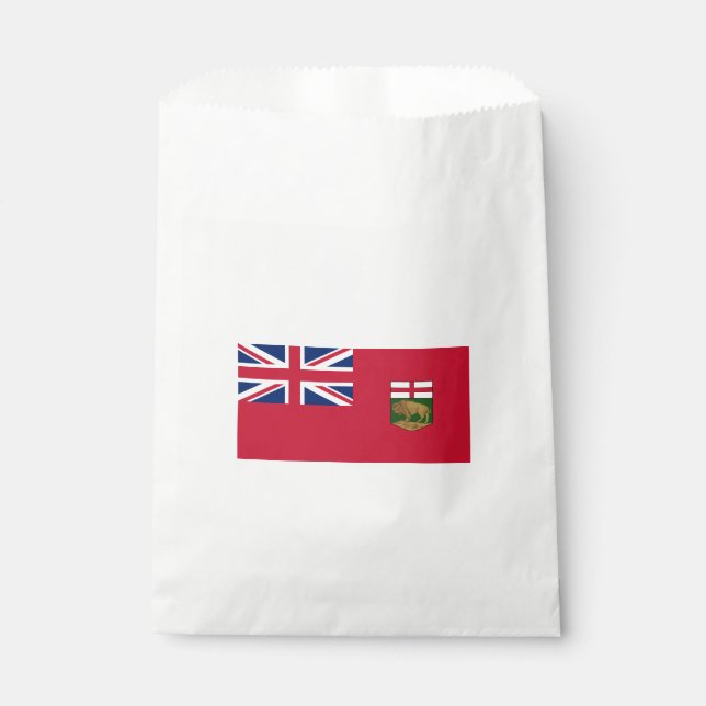 Flagge von Manitoba Geschenktütchen (Vorderseite)