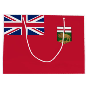 Flagge von Manitoba Große Geschenktüte