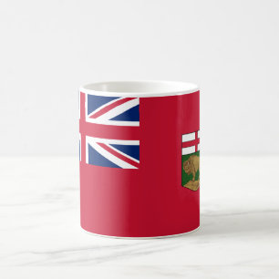 Flagge von Manitoba Kaffeetasse