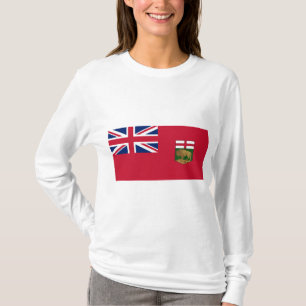 Flagge von Manitoba T-Shirt