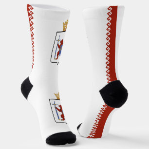 Flagge von Mari El Socken