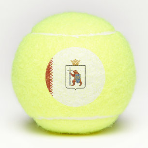 Flagge von Mari El Tennisbälle