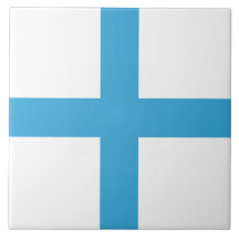 Flagge von Marseille (Frankreich)