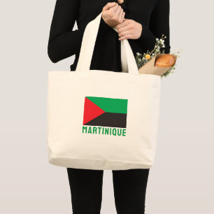 Flagge von Martinique (2023) Jumbo Stoffbeutel