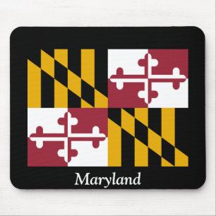 Flagge von Maryland Mousepad