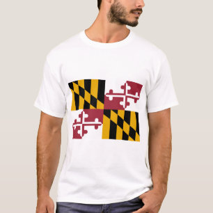 Flagge von Maryland (US-Staat) T-Shirt