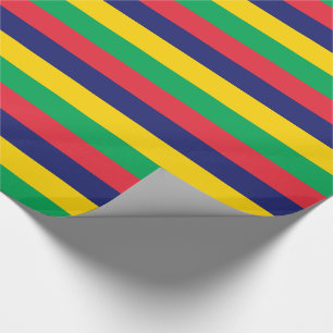 Flagge von Mauritius Geschenkpapier