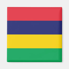 Flagge von Mauritius Magnet