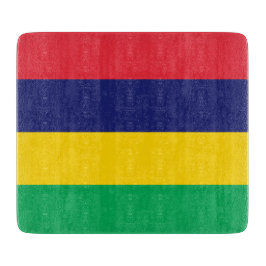 Flagge von Mauritius Schneidebrett