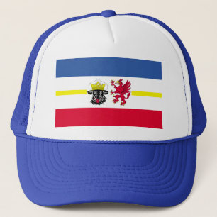 Flagge von Mecklenburg-Western Pomerania Trucker H Truckerkappe