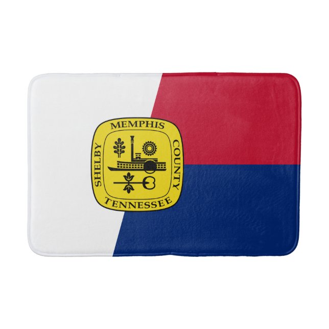 Flagge von Memphis, Tennessee-Badematte Badematte (Vorderseite)