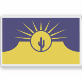 Flagge von Mesa, Arizona Aufkleber