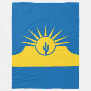 Flagge von Mesa, Arizona Fleece Blanket
