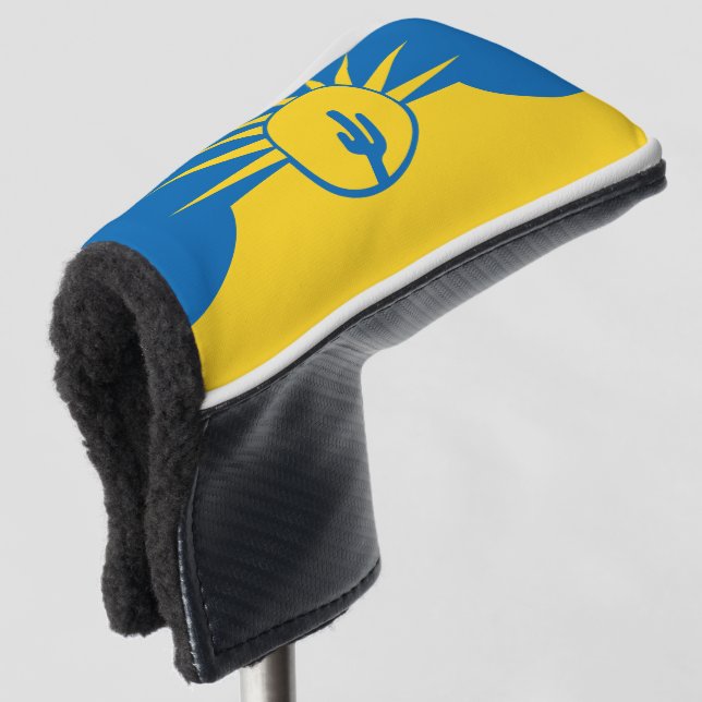 Flagge von Mesa, Arizona Golf Head Cover Golf Headcover (3/4 Vorderseite)