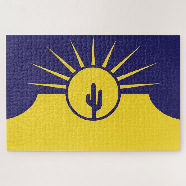 Flagge von Mesa (Arizona, USA) (Horizontal)
