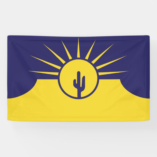 Flagge von Mesa (Arizona, USA) Banner (Horizontal)
