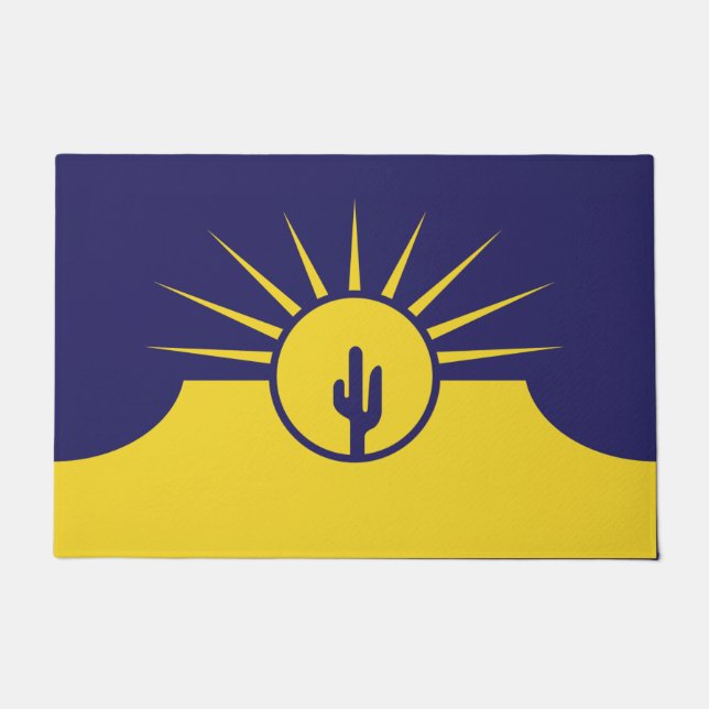Flagge von Mesa (Arizona, USA) Fußmatte (Vorderseite)
