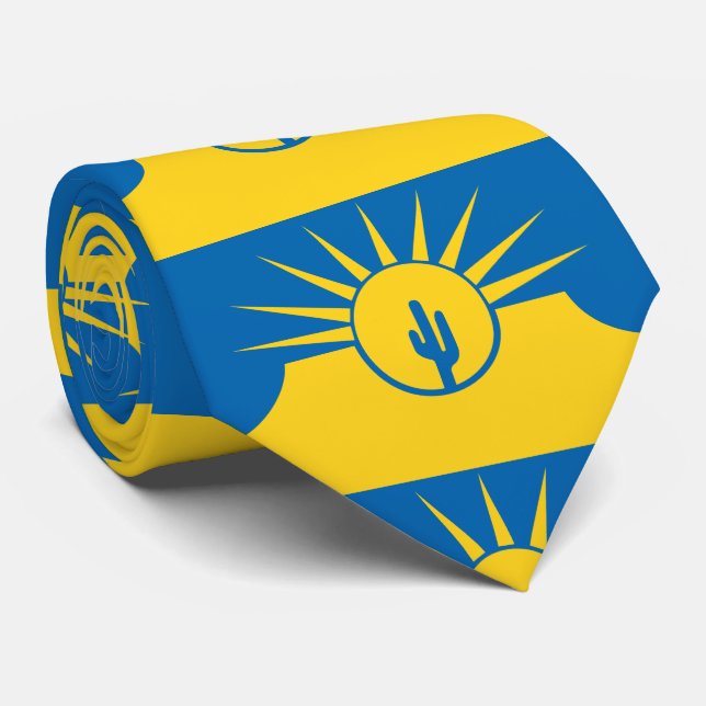 Flagge von Mesa, Krawatte Arizona (Gerollt)