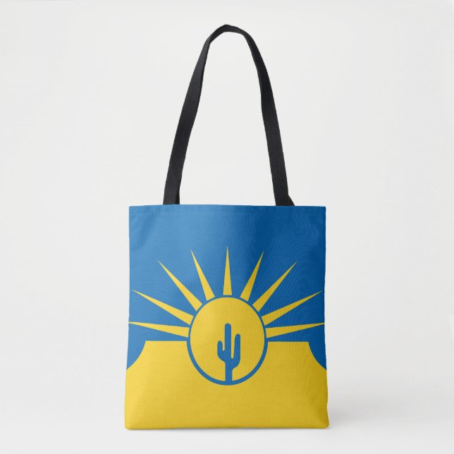 Flagge von Mesa, Tote-Beutel von Arizona Tasche (Vorderseite)