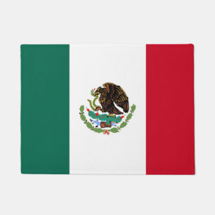 Flagge von Mexiko Fußmatte