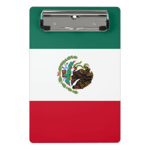 Flagge von Mexiko Mini Klemmbrett