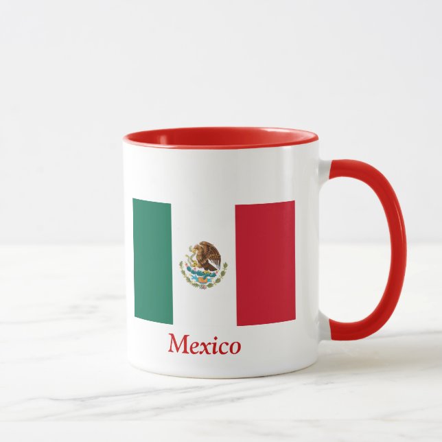 Flagge von Mexiko Tasse (Rechts)
