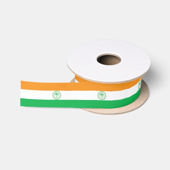 Flagge von Miami, Florida Satin Ribbon Satinband (Spule)