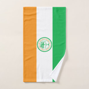 Flagge von Miami, Handtuch von Florida