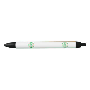 Flagge von Miami, schwarzer Pen in Florida Kugelschreiber