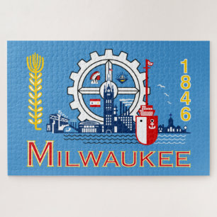 Flagge von Milwaukee (Wisconsin)