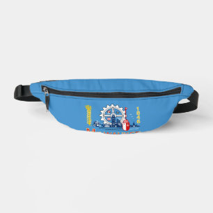 Flagge von Milwaukee, Wisconsin Bauchtasche