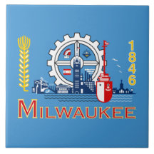 Flagge von Milwaukee (Wisconsin)