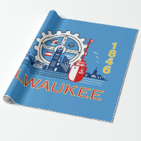 Flagge von Milwaukee (Wisconsin)